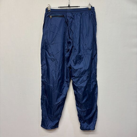 Vintage LL Bean Men Lightweight Windbreaker Rain Pants Size Large Blue B377 -1 - Picture 14 of 16